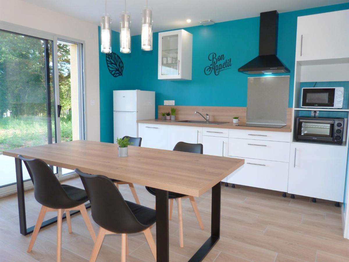 Lumineuse Maison Neuve, Cosy,67M², 2 Chambres/6 Couchages 1Km Lac, 200M Du Bourg. Vue Paisible, Sur La Nature Saint-Pardoux-lʼOrtigier 外观 照片